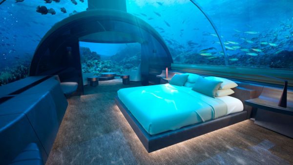 اولین هتل زیر آبِ جهان برای شما شبی 50 هزار دلار خرج برمی‌دارد!