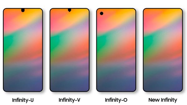 پانل‌های جدید Infinity-V و Infinity-U سامسونگ با بریدگی بالای نمایشگر معرفی شدند
