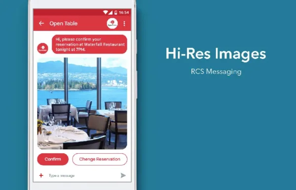 RCS-Messaging High Resolution Images
