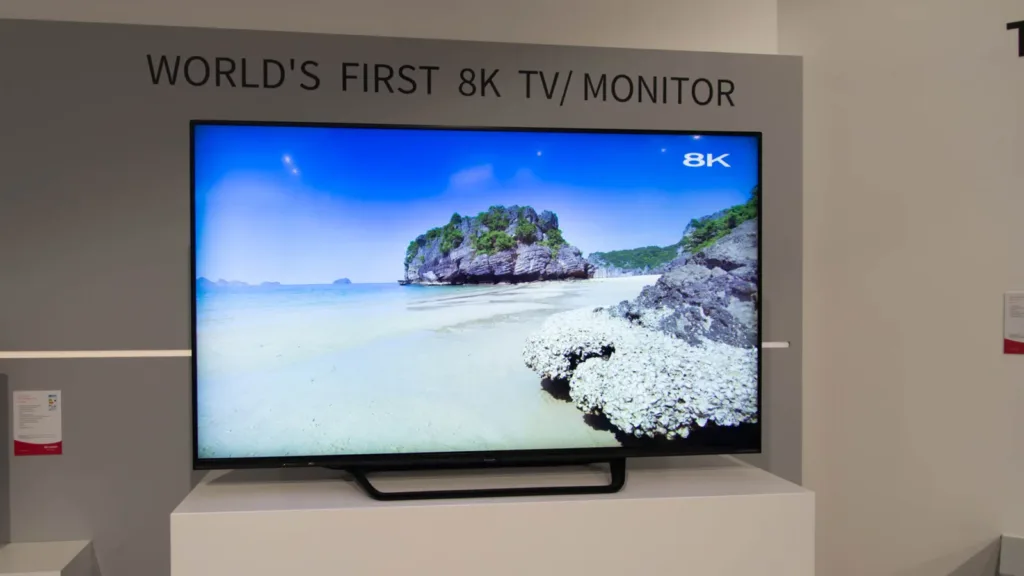 اولین پخش تلویزیونی با کیفیت 8K در ژاپن شروع شد!