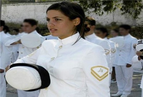 سربازان زن زیبای جهان
