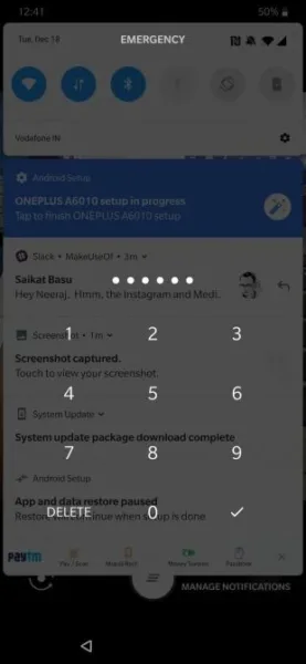 کرش صفحه قفل گوشی