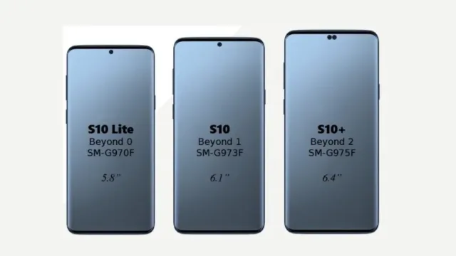 احتمال عرضه 5 مدل مختلف از گلکسی اس 10 در دو نوع 4G و 5G