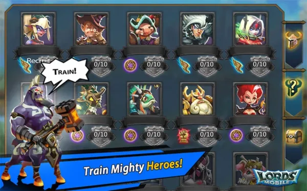 Lords Mobile game