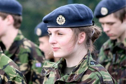 زنان زیبای ارتش انگلیس