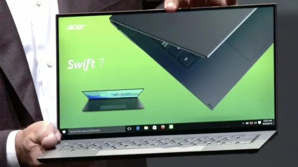 معرفی مدل جدید Acer Swift 7 نازکتر و سبکتر از قبل