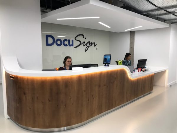 DocuSign شرکت برتر فناوری برای کار 
