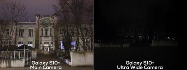 مقایسه دوربین زاویه فوق عریض گلکسی س 10 پلاس با دوربین اصلی