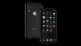 تصویر رندر شده آیفون 11 با سیستم عامل iOS 13 و حالت Dark Mode