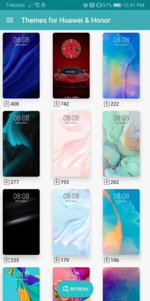 نصب تم EMUI 9 آنر و هواوی با اپلیکیشن Themes