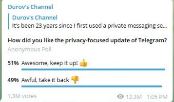 آیا پاول دورف، موسس تلگرام فوبیا دارد؟ امنیت با چه بهانه‌ای؟