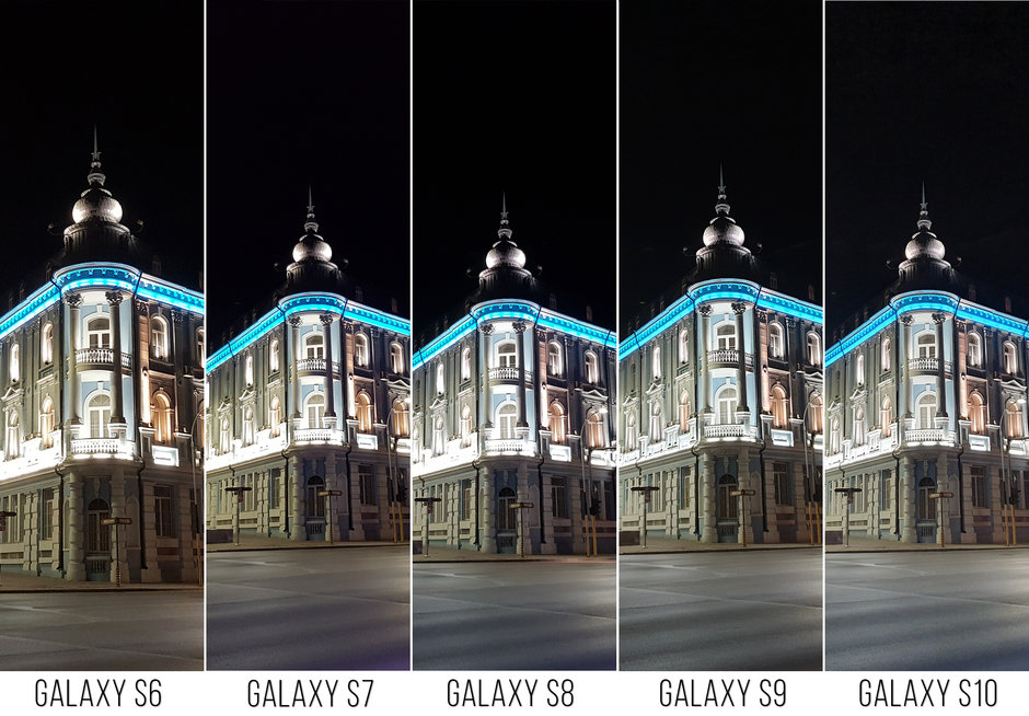 مقایسه دوربیین Galaxy S6 تا Galaxy S10