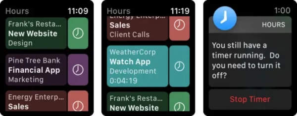 Hours Time Tracking