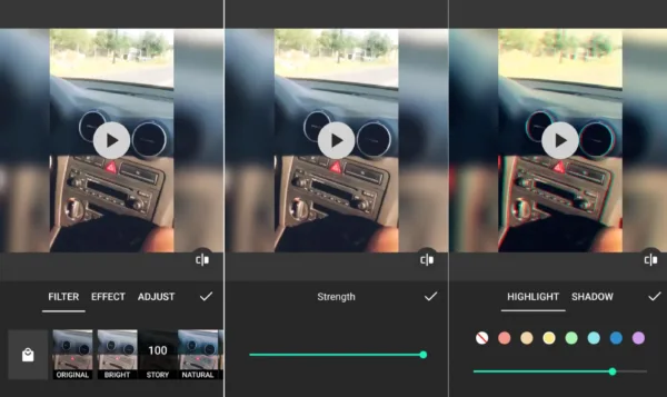 نرم افزار ویرایش فیلم و ویدئو برای اندروید