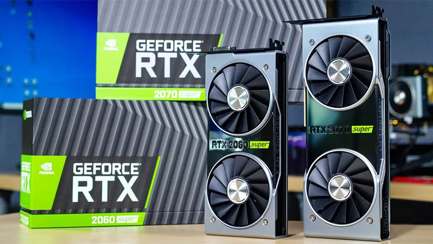 کارت‌های گرافیک انویدیا RTX 2060 Super و RTX 2070 Super معرفی شدند