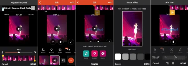 نرم افزار ویرایش فیلم و ویدئو برای اندروید