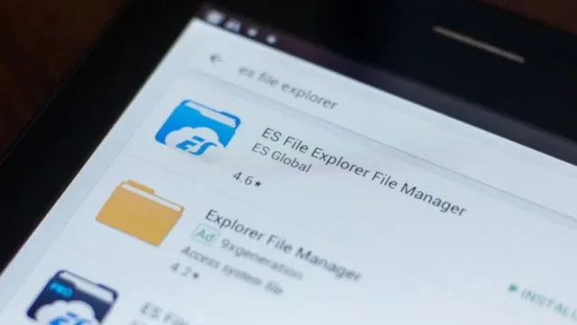 مدیریت فایل اندروید
