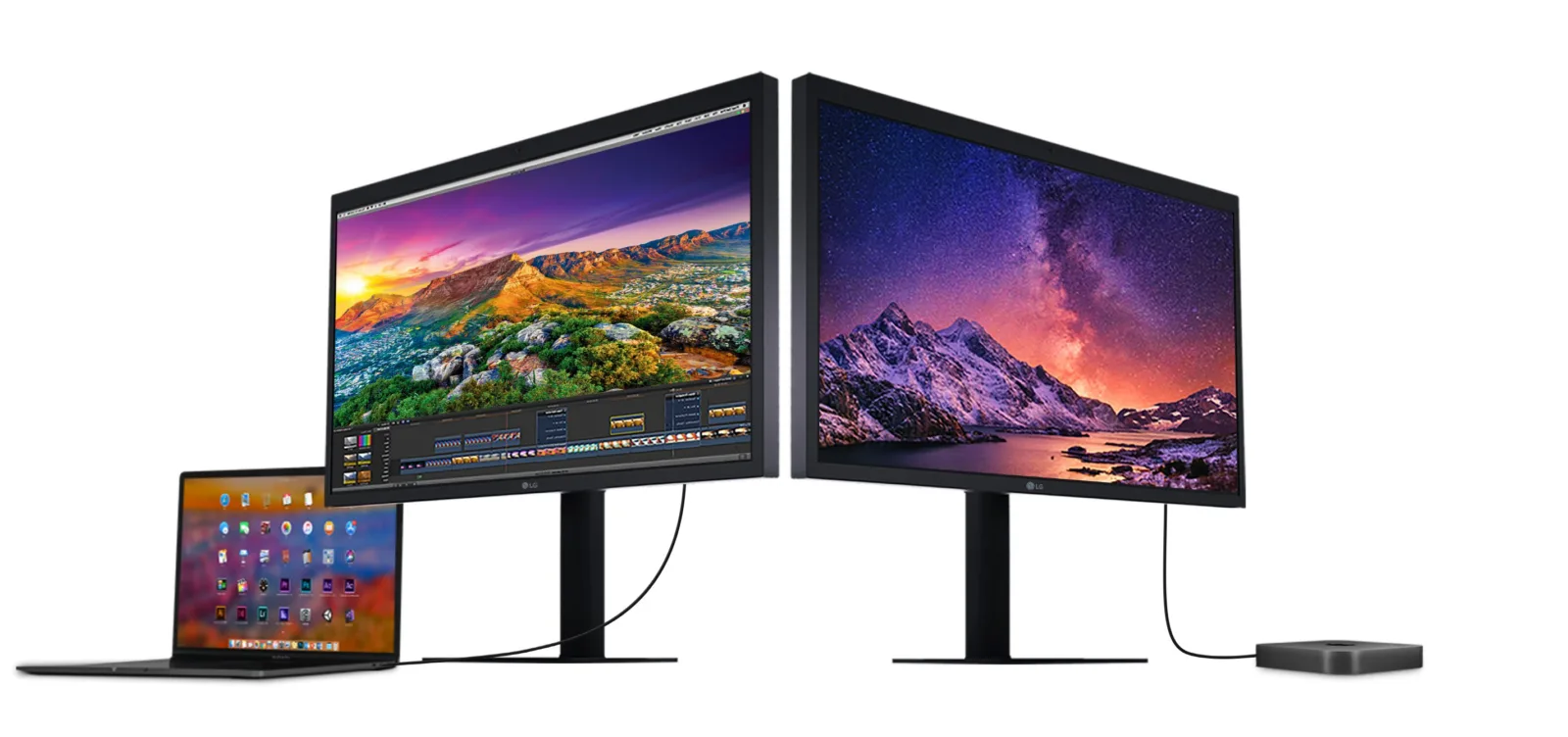 الجی از نمایشگرهای جدید و فوق دقیق LG UltraFine 5K خود رونمایی کرد