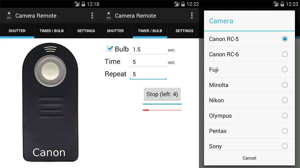 بهترین برنامه های DSLR
