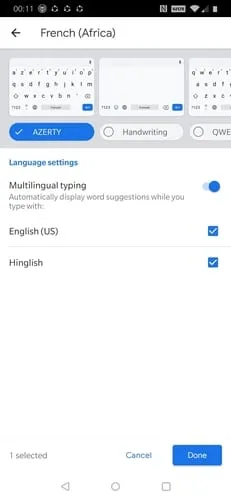 استفاده از Gboard برای تایپ به زبان های مختلف در اندروید
