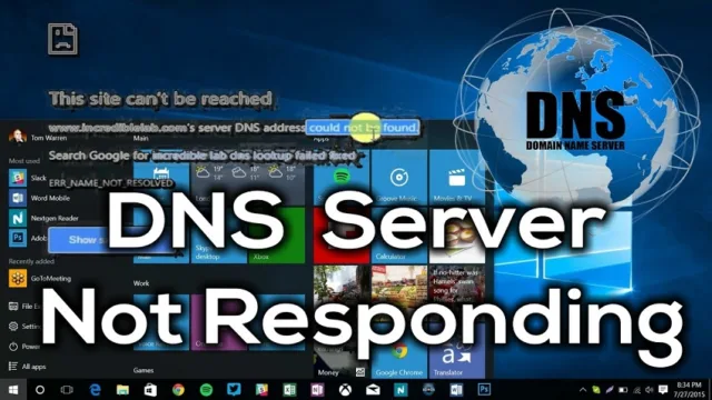 رفع خطای DNS Server is not responding