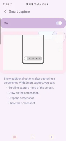 Galaxy S10 Smart Capture