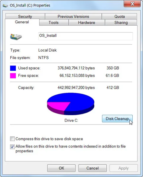 Drive Properties