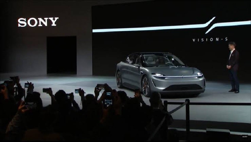 سونی از طرح مفهومی خودروی الکتریکی ویژن اس (Sony Vision S) رونمایی کرد [CES 2020]