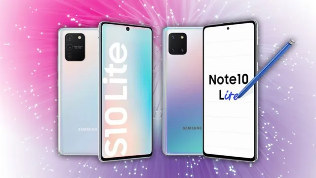 گلکسی اس 10 لایت و گلکسی نوت 10 لایت