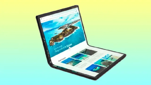 رایانه انعطاف‌پذیر 17 اینچی اینتل