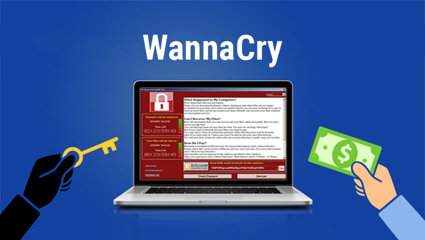 باج افزار WannaCry
