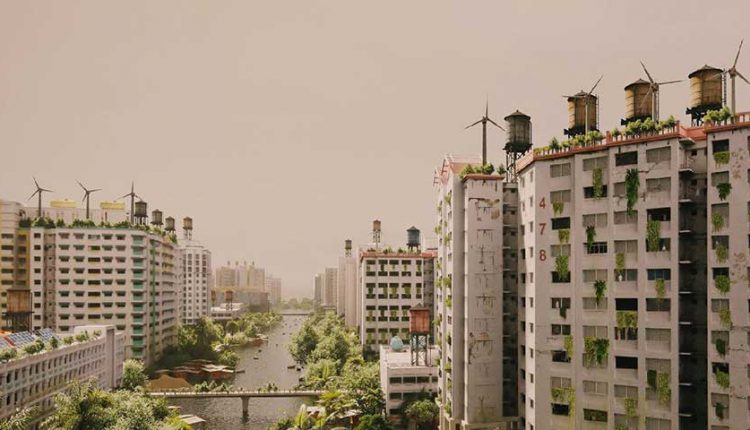 آپارتمانی در یک ویرانشهر