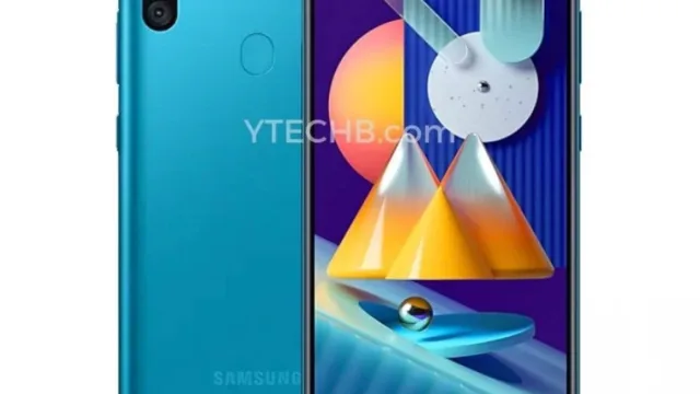 Galaxy M11 blue