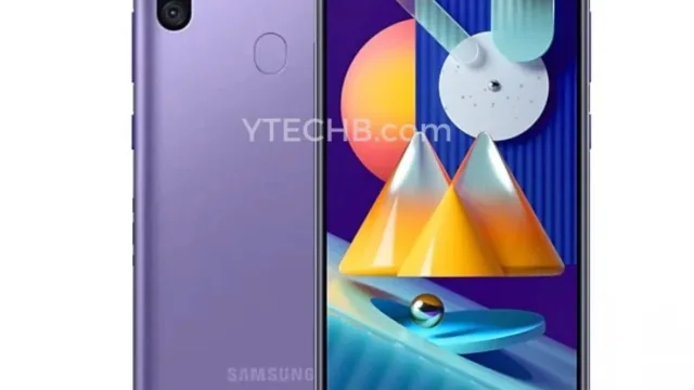 Galaxy M11 purple