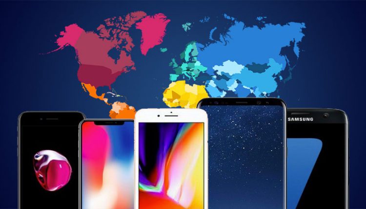 پرفروش‌ترین گوشی‌ها در مناطق مختلف جهان در سال 2019