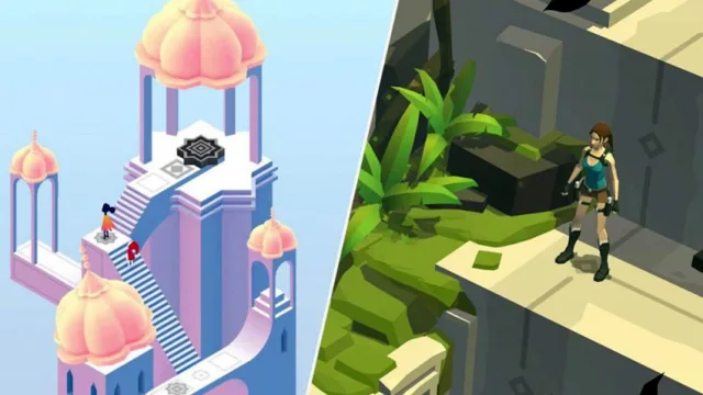 بازی‌های Monument Valley 2 و Lara Croft GO