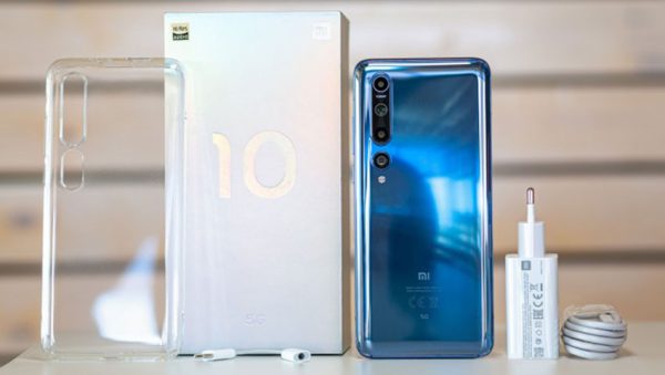 محتویات جعبه شیائومی می 10 فایو جی