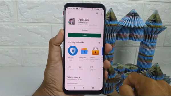 برنامه AppLock در گوگل پلی