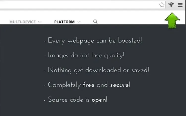 افزونه Web Boost 