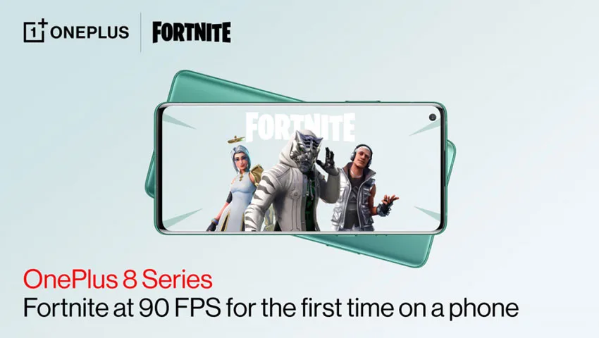 فورتنایت در سری وان پلاس 8