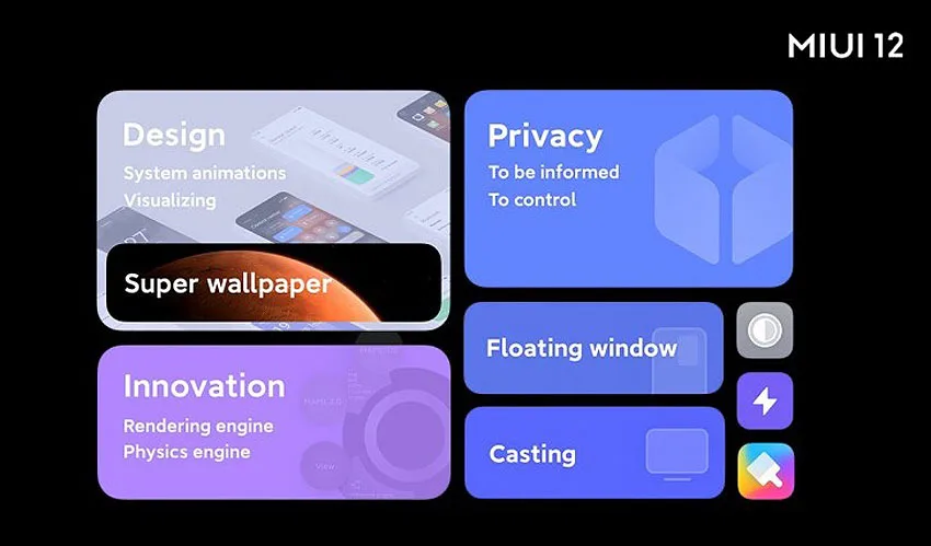 به‌روزرسانی MIUI 12