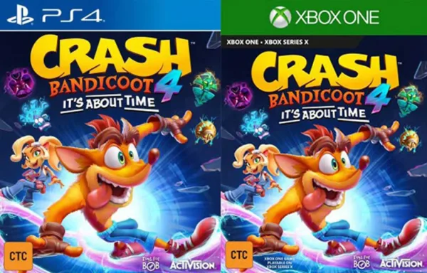 کاور آرت بازی Crash Bandicoot 4: It's About Time