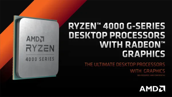 تراشه سری رایزن 4000 جی (Ryzen 4000G)
