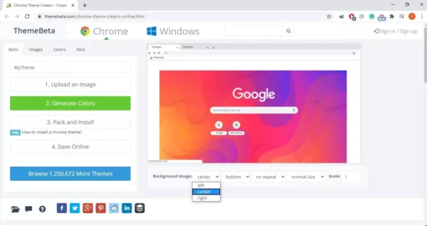نحوه ساخت تم برای مرورگر گوگل کروم 5