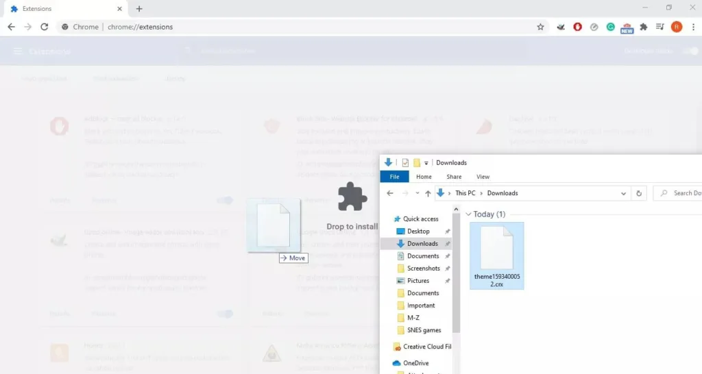 نحوه ساخت تم برای مرورگر گوگل کروم 10