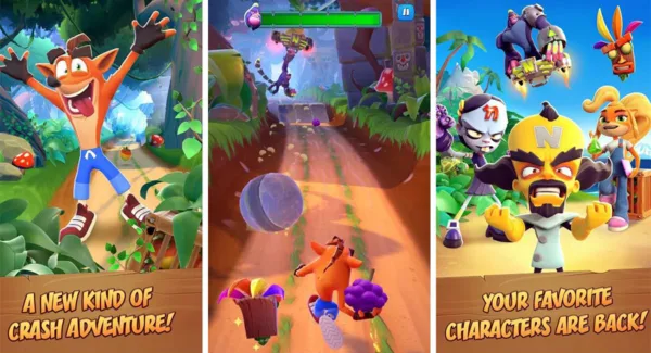 بازی موبایلی Crash Bandicoot: On the Run