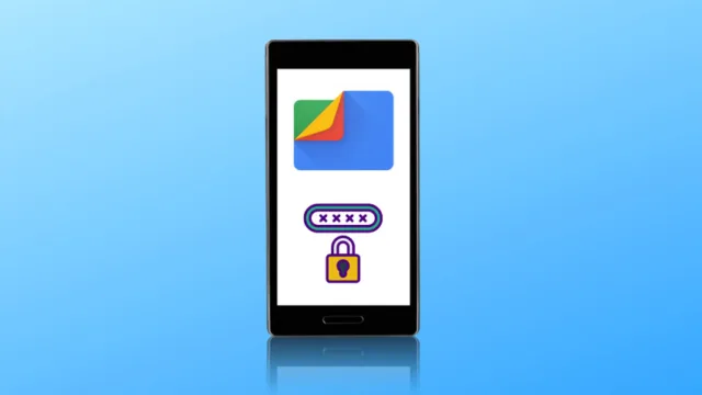 ایجاد پوشه امن در برنامه Google Files