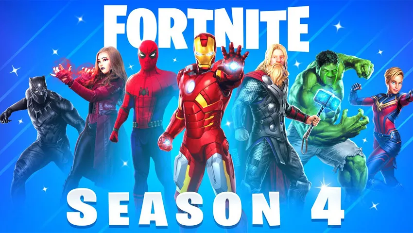 فصل چهارم فورتنایت