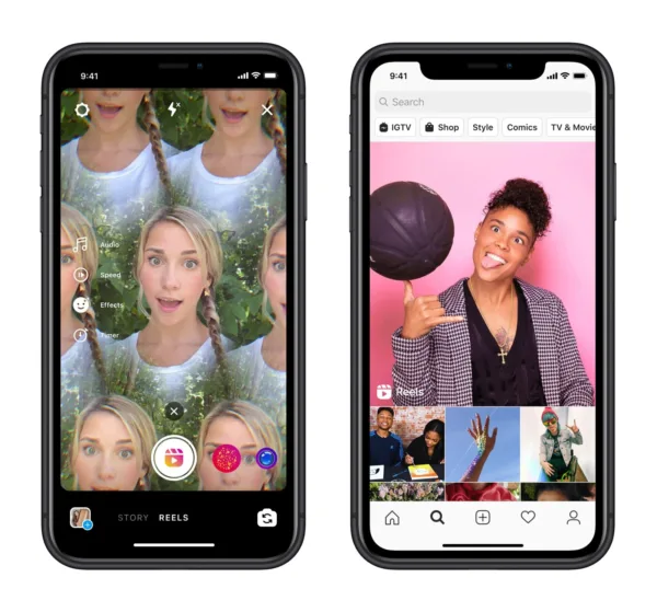 اینستاگرام بخش ریلز Reels را برای رقابت با TikTok راه‌اندازی کرد!