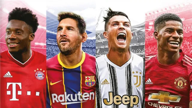 مسی و رونالدو در PES 2021
